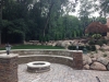 BRICK-PAVER-PATIO-GAS-FIREPIT-PILLARS-LIGHTING-SEATING-ROUND-LANDSCAPING-BOULDERS-ROCHESTER-HILLS