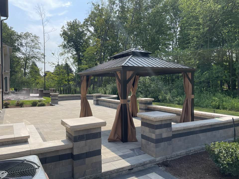 Brick Paver Wall Troy